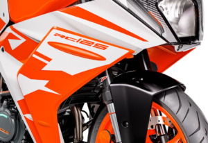 2022 Amba KTM RC 125 Front Tyre View
