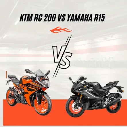 KTM RC 200 VS Yamaha R15 (442 × 442px)